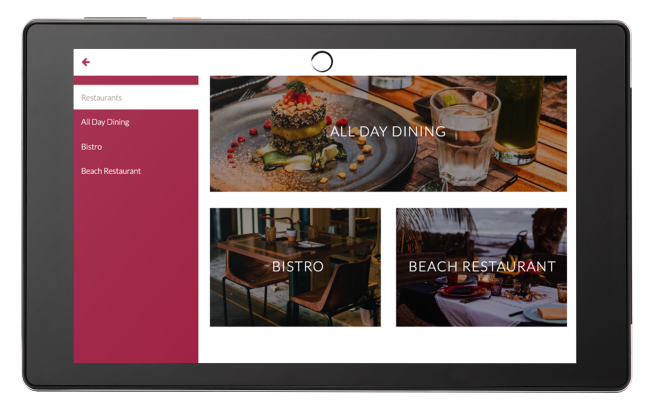 Beach Template Dining Options