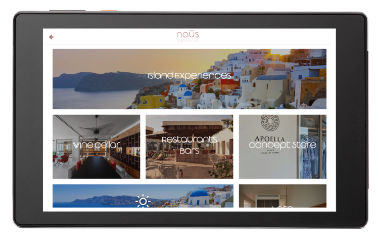 SuitePad Installation Nous Santorini