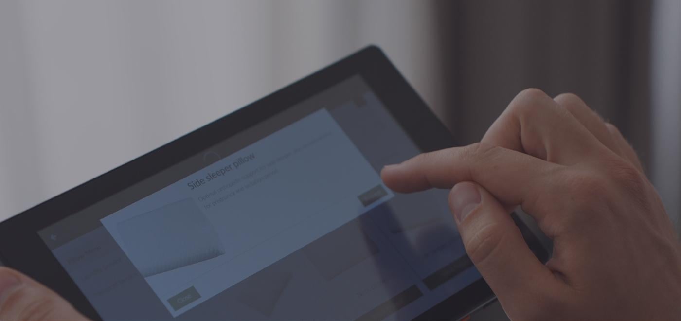 SuitePad In-Room Tablet Feature