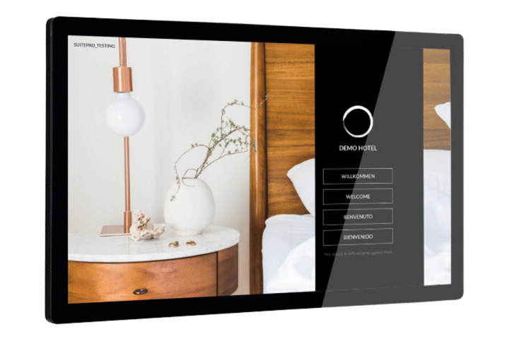 SuitePad Lobby Screen