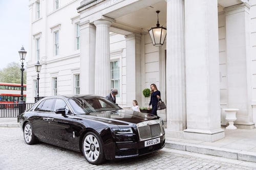 Chauffeur at The Lanesborough