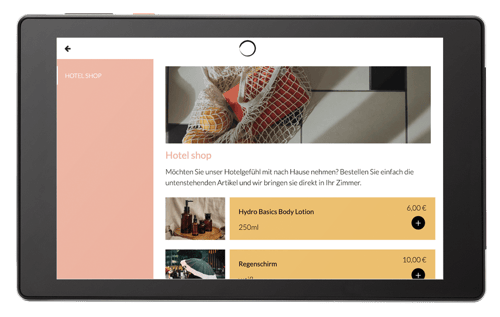 SuitePad für Design- und Lifestylehotels