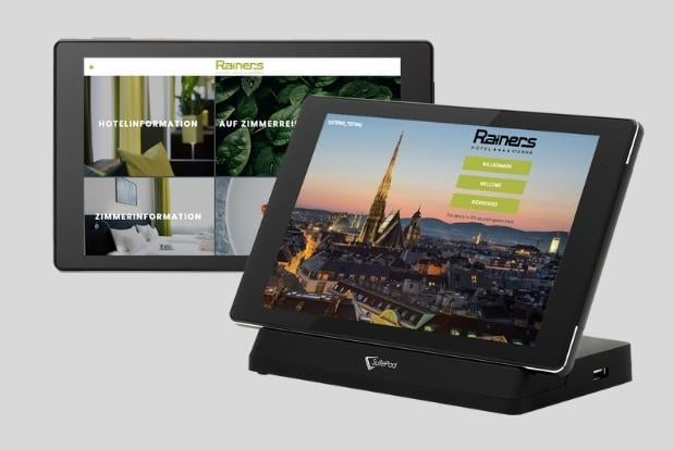 SuitePad-Installation Rainers Hotel Vienna