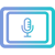 AI Feature Icon Microphone