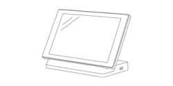 SuitePad In-Room Tablet Illustration