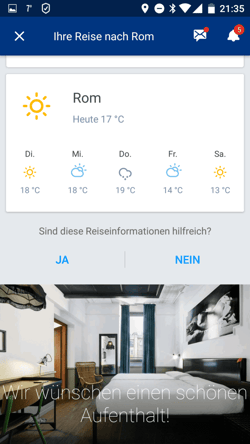 Booking.com: Wir wünschen Ihnen einen schönen Aufenthalt