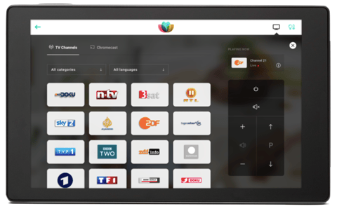 SuitePad TV Control - die moderne Fernbedienung für das Hotelzimmer