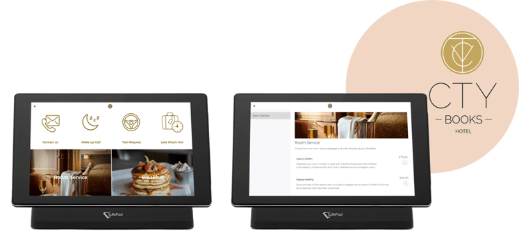 SuitePad Kunde CTY Books Hotel
