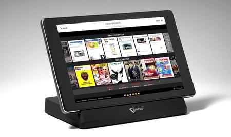 Das digitale Zeitungsangebot auf einem SuitePad Tablet
