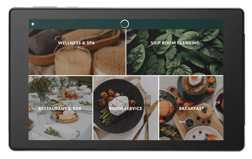 Design example SuitePad for Wellness Hotels