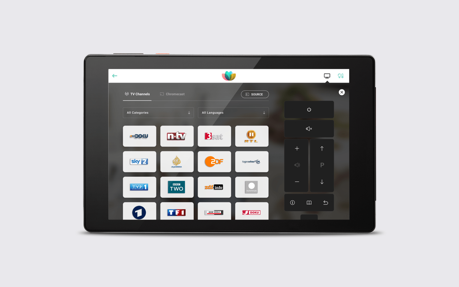 Header_SuitePad TV Remote Control