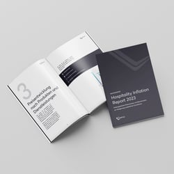 Mockup des Hospitality Inflation Reports 2023