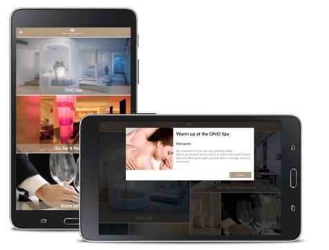 The Mandala installation on SuitePads