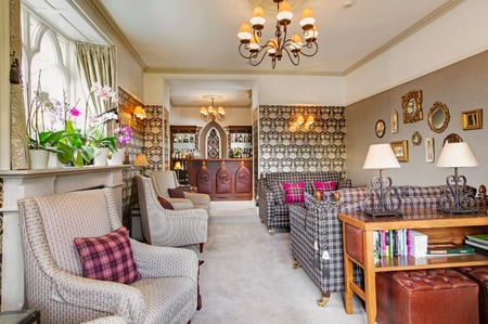Lounge and bar resupply at Cedar Manor