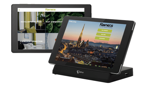 SuitePad Installation für Rainers Hotel Vienna