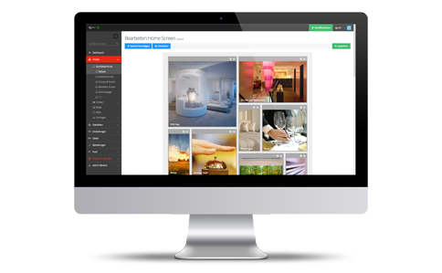 Benefits with SuitePad: central management of all data and content