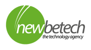 Logo Newbetech the technology agency. The newbetech corporate group offers comprehensive and integrated solutions in the areas of modern communication technology