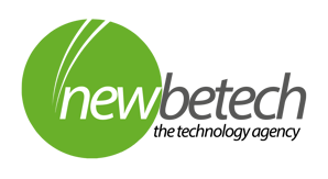 Logo Newbetech the technology agency. The newbetech corporate group offers comprehensive and integrated solutions in the areas of modern communication technology