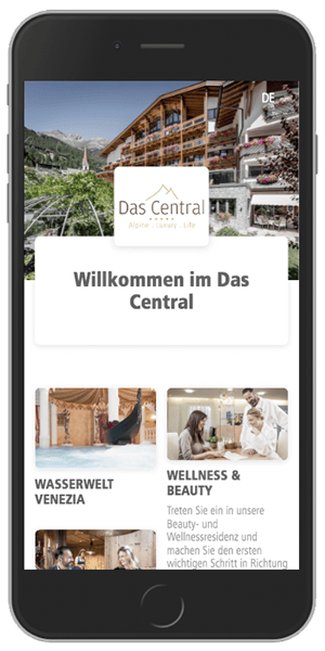 SuitePad BYOD - During-Stay - im Hotel Das Central