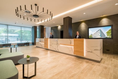 Reception at Best Western Hotel Arabellapark Munich