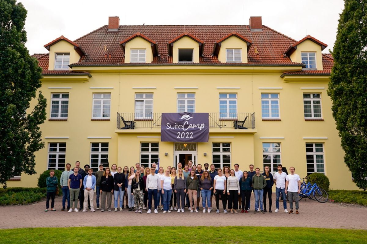 SuitePad team photo at SuiteCamp 2022