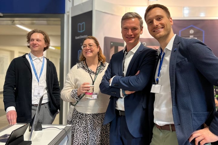 SuitePad employees at ITB 2023