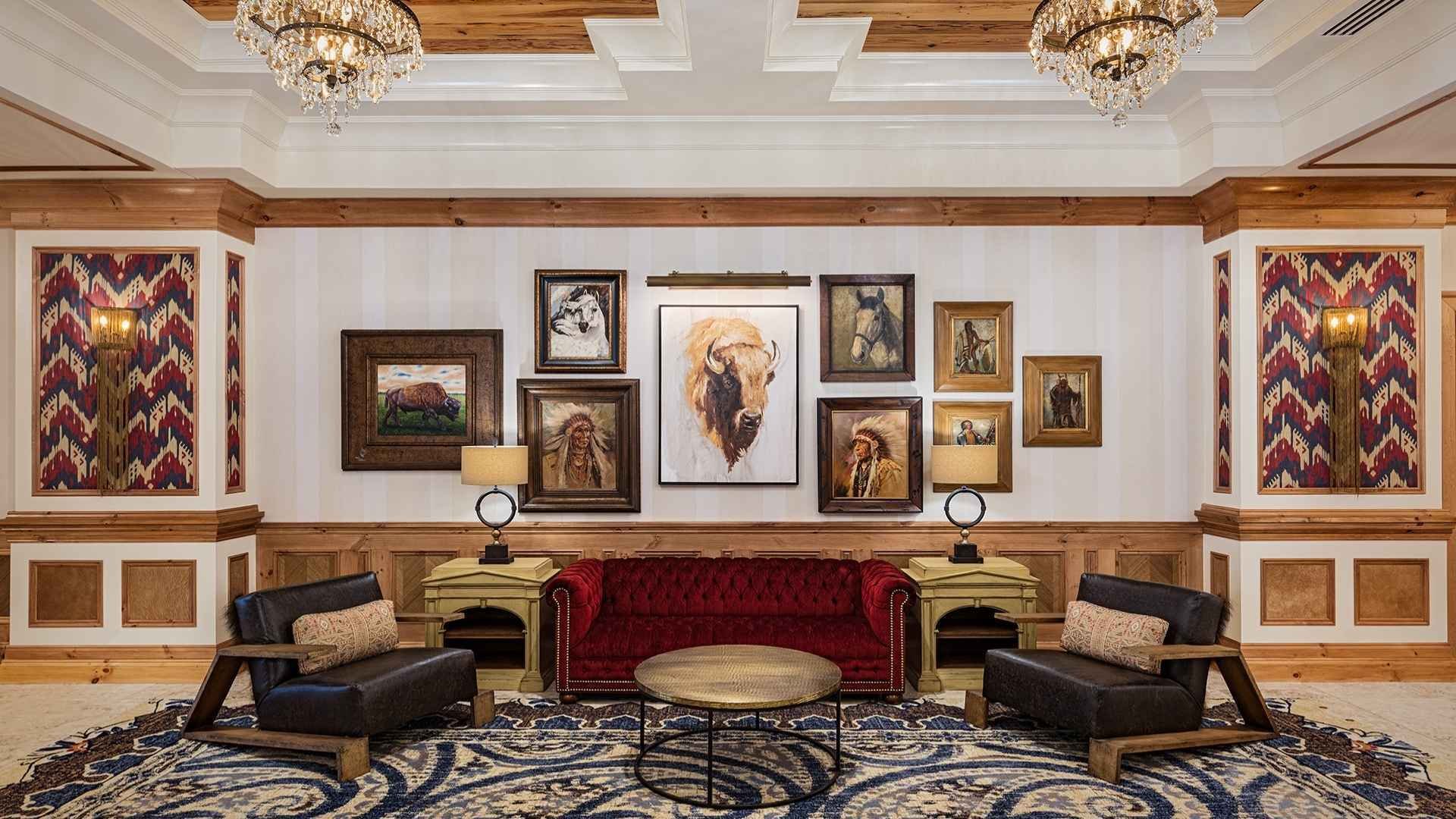 The Brownwood Hotel and Spa lobby exterior