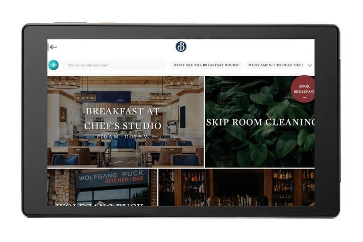 The Brownwood Hotel SuitePad tile view
