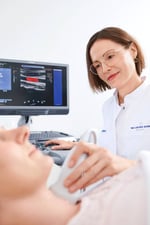 Ultraschall in der Max Grundig Privatklinik