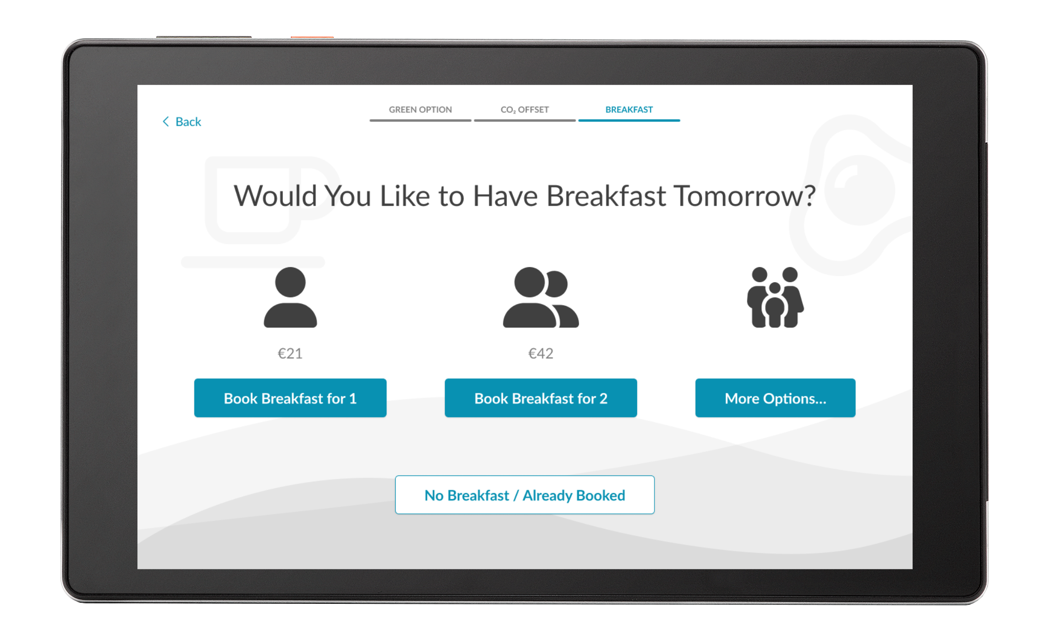 BreakFast Upsell