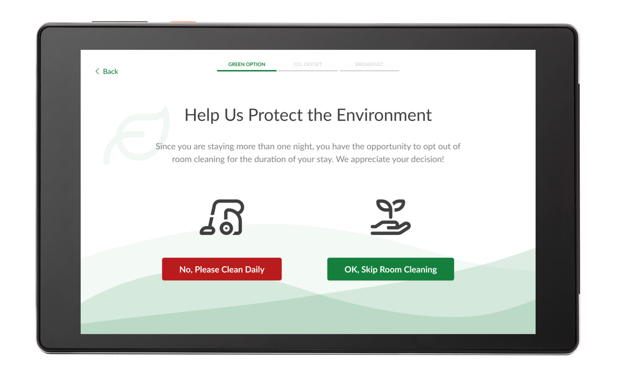 Green Option Mock-UP