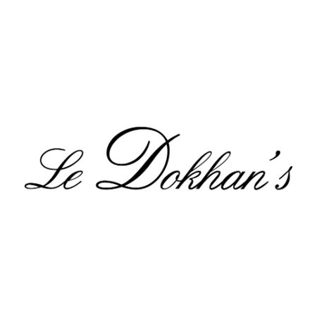 le dokhan's logo luxury hotel logo