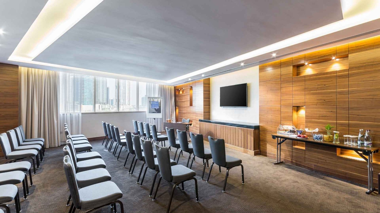 Business hotel meeting room