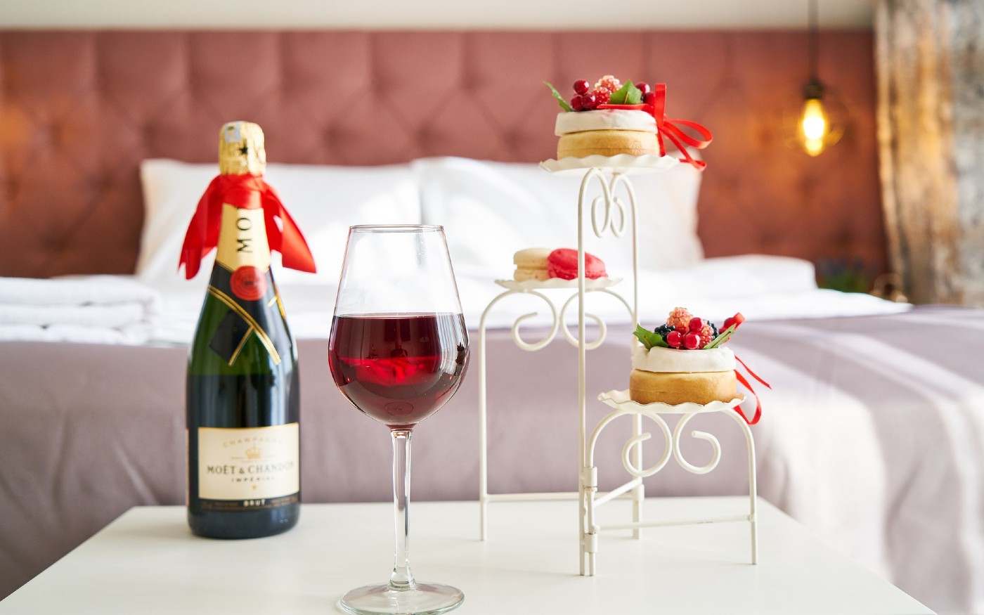 Roomservice im Hotelzimmer