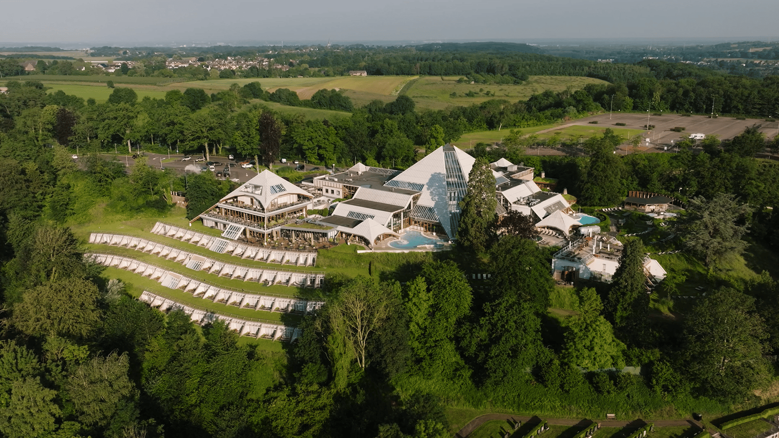 Thermae 2000 aerial view
