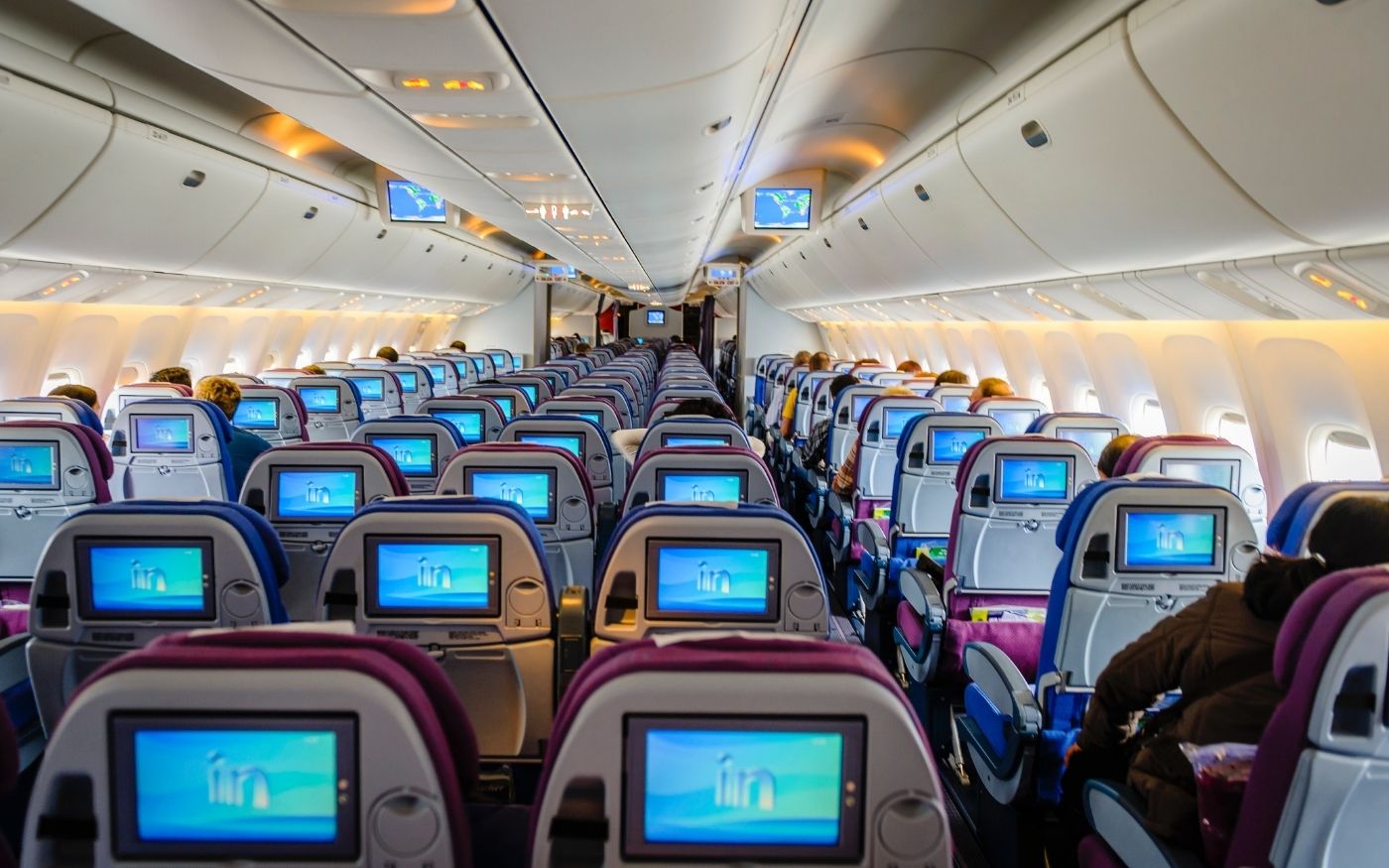 Airplane cabin