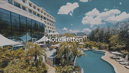 Außenansicht einer Hotelkette