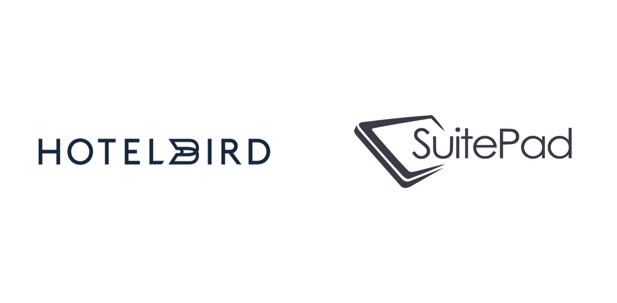 hotelbird and SuitePad logos