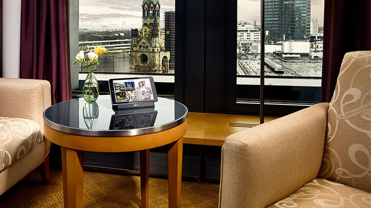 The Swissôtel Berlin uses SuitePad's digital guest directory.
