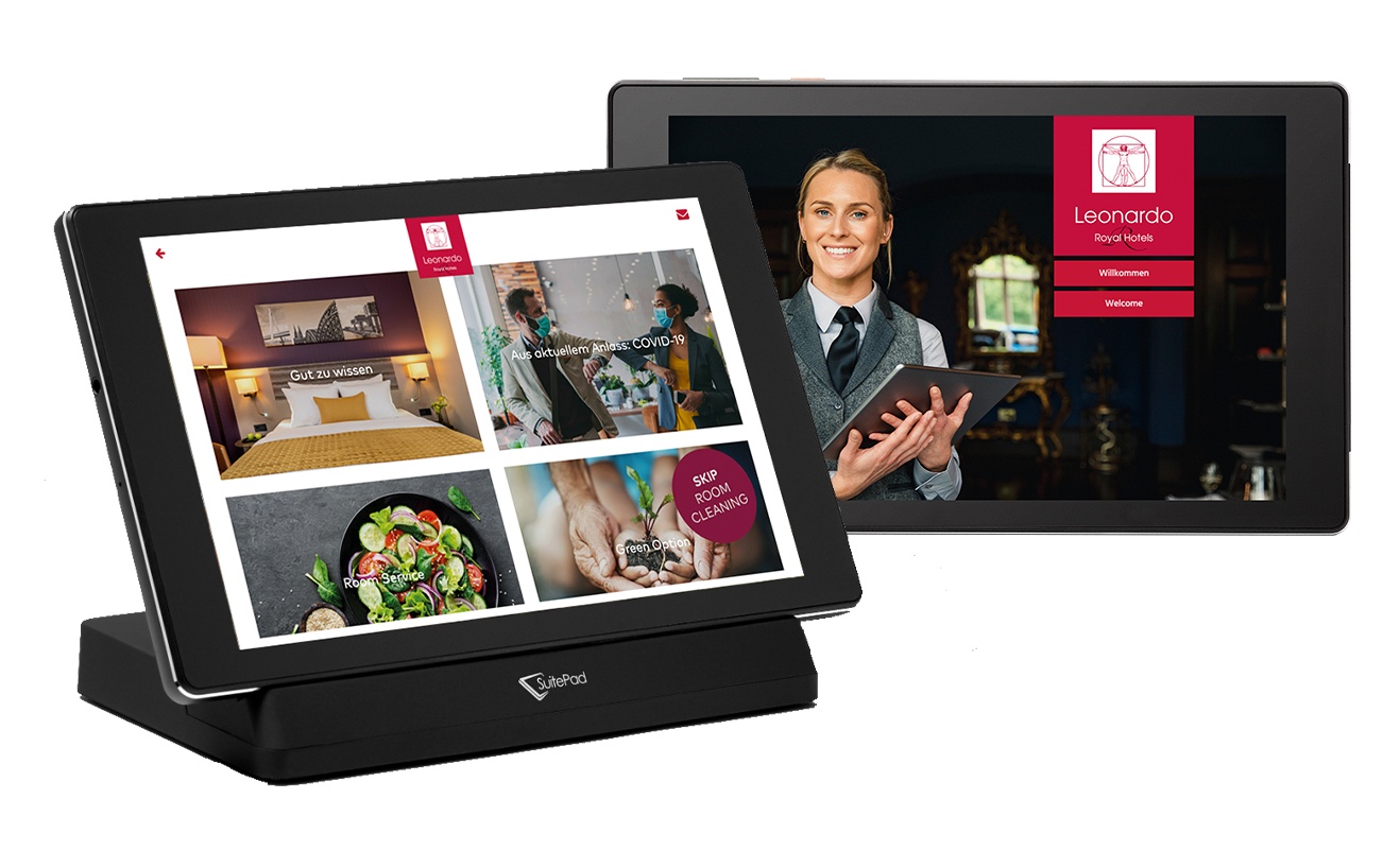 SuitePad Tablets mit Leonardo Inhalt