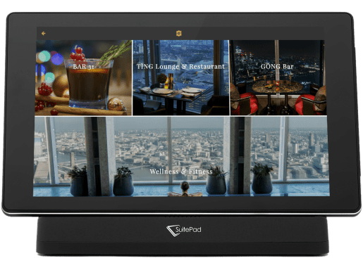 Shangri-La Homescreen auf SuitePad Tablet