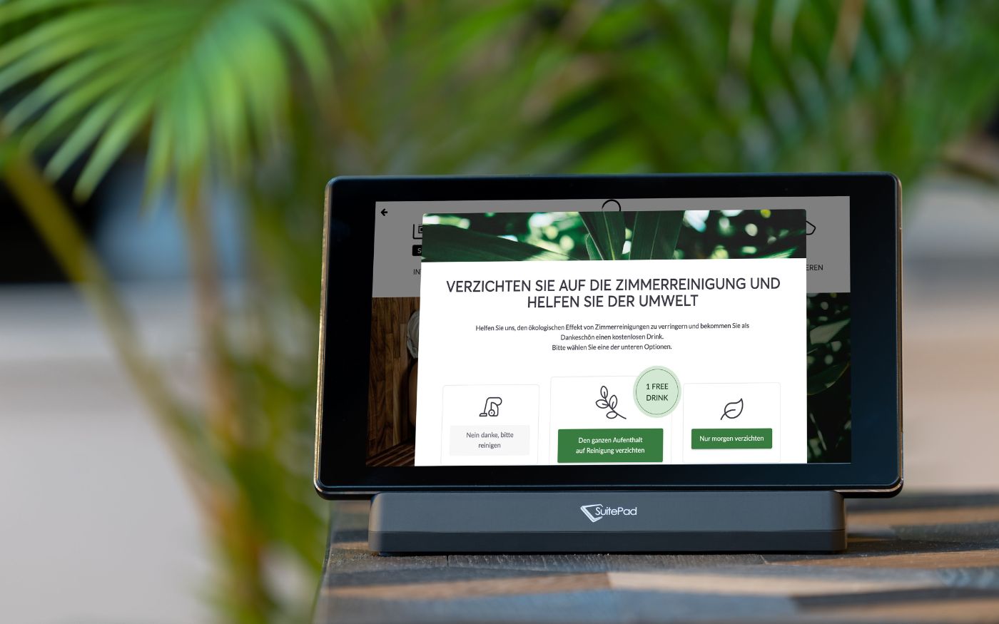 SuitePad Green Option