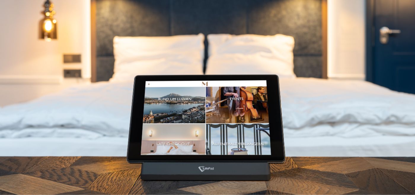 SuitePad mit Hotel Montana Mockup