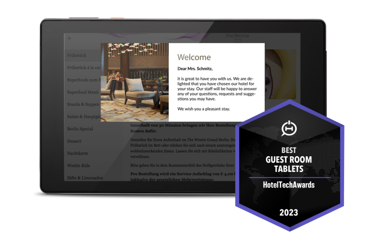 Improving guest communication with SuitePad