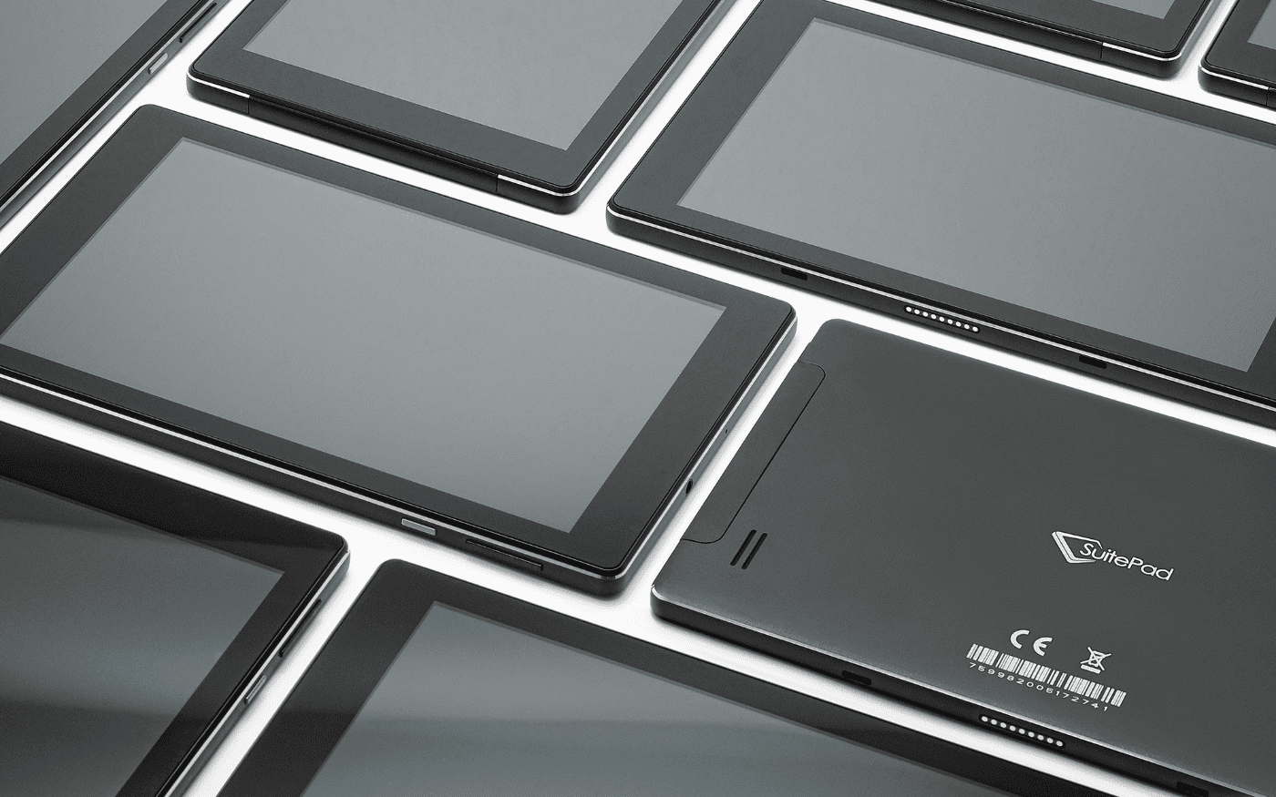 SuitePad Tablets next to each other
